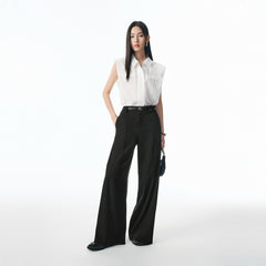 Women's Sleeveless Acetate Shirt