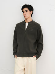 Men's Soft Raglan Zip Cardigan