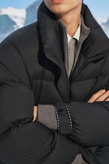 Men's Oversized Stand-Collar Goose Down Jacket