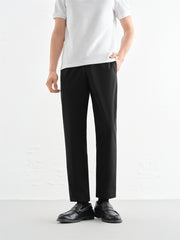 Men's Solid Cropped Business Pants