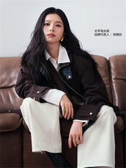 Women's Barn-Style Longline Trench Coat