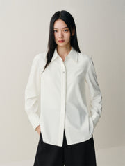 Women's Brushed Relaxed Long-Sleeve Shirt