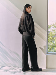 Women's Drawstring Straight Knit Pants