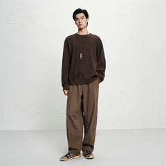 Men's Patch-Detail Pullover Sweater