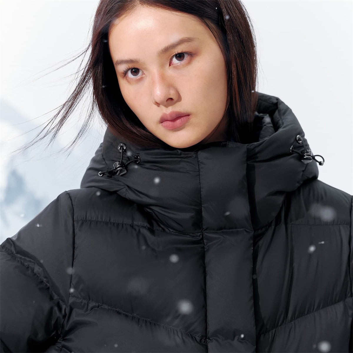 Women's Extra-Long Thermal Goose Down Coat