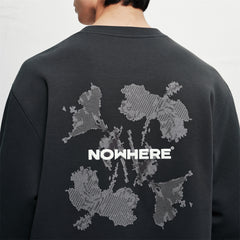 Men's Graphic Embroidered Crewneck Sweatshirt