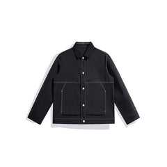 Men's Black Casual Jacket