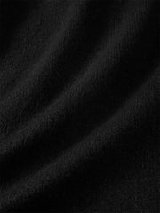 Men's Loose-Fit Brushed Sweater with Embroidery