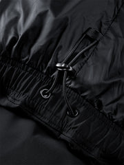 Men's Short Black-Gold Puffer Jacket