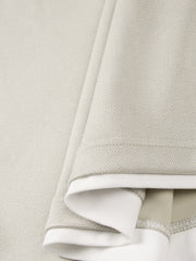 Men's Commuter Herringbone Faux Two-Piece Knit Top