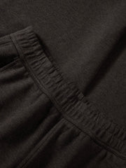 Men's Casual Warm Acetate-Wool Wide-Leg Sweatpants