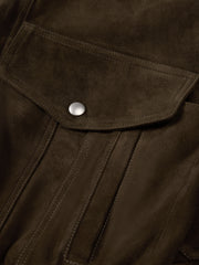 Men's Vintage Casual Suede Jacket