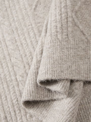 Men's Commuter Button Half-Placket Geometric Knit Top