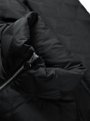 Men's Allover Tonal Printed Puffer Jacket