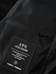 Men's Allover Tonal Printed Puffer Jacket