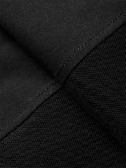 Men's Solid Pullover Sweatshirt with Elastic Hem