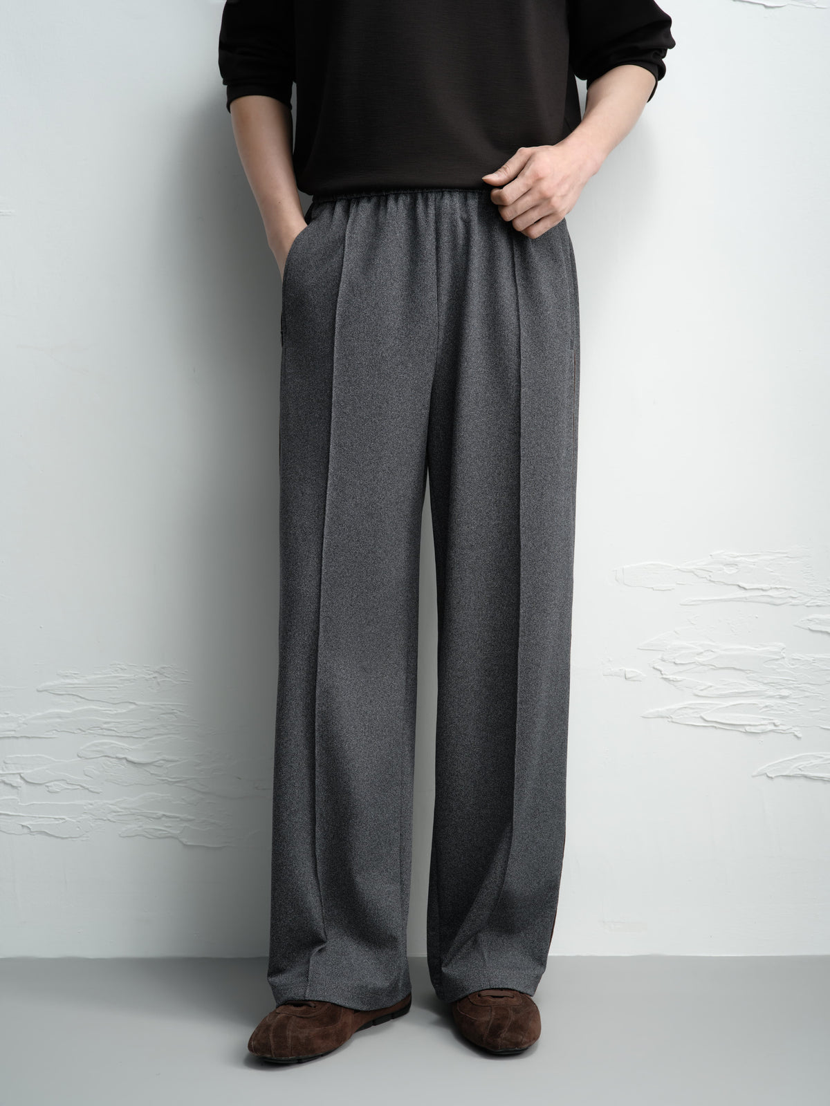 Men's Casual High-Stretch Essential Joggers