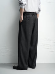 Men's Commuter Denim-Texture Trousers