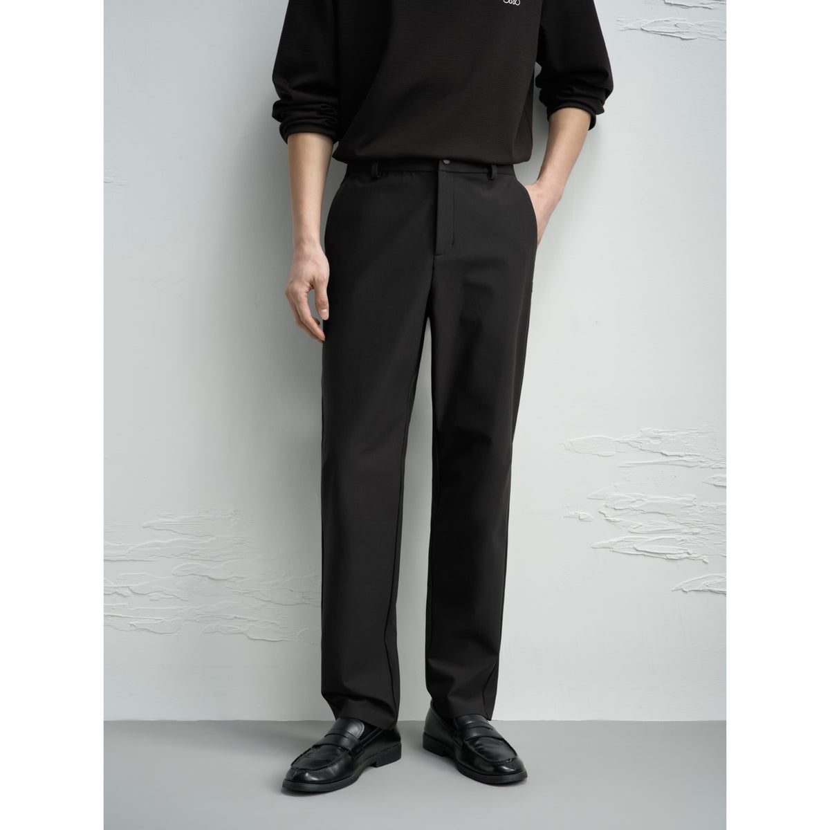 Men's Casual Stretch Breathable Straight-Leg Pants