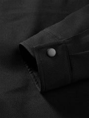 Men's Utility Down Jacket with Contrast Details