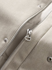 Men's Utility Down Jacket with Contrast Details
