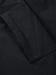 Men's Black Utility Outdoor Parka Down Jacket