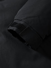 Men's Black Utility Outdoor Parka Down Jacket