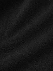 Men's Casual Black Slim-Fit Tapered Jeans