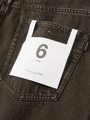 Men's Casual Brown 100% Cotton Curved-Leg Pants
