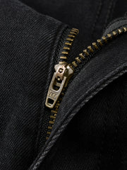 Men's Casual Solid Vintage-Wash Jeans