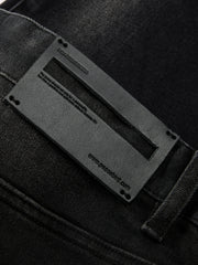 Men's Casual Solid Vintage-Wash Jeans
