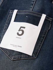 Men's Casual Solid Vintage-Wash Jeans