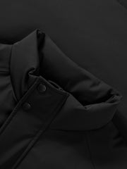 Men's Casual Lightweight Stand-Collar Jacket-Style Down Jacket