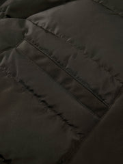 Men's Casual Harrington Stand-Collar White Duck Down Puffer