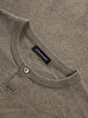 Men's Casual 100% Wool Machine-Washable Baselayer Knit