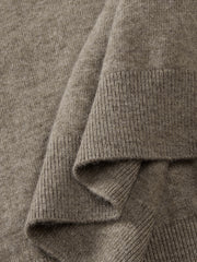 Men's Casual Solid Crewneck Wool-Blend Sweater