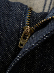Men's Casual Fade-Resistant Vintage Raw Denim Jeans