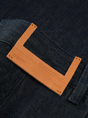 Men's Casual Fade-Resistant Vintage Raw Denim Jeans