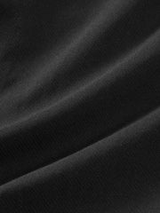 Men's Casual Black Stand-Collar Zip Jacket