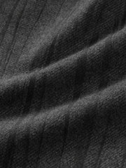 Men's Casual Grey Crinkled-Texture Denim Shirt