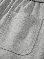 Men's Casual Solid Relaxed Straight-Leg Sweatpants