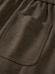 Men's Casual Solid Relaxed Straight-Leg Sweatpants