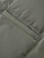 Men's Casual Lightweight Stand-Collar Jacket-Style Down Jacket