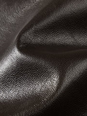 Men's Vintage Brown Waxed Lambskin Leather Jacket