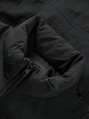 Men's American Streetwear Cold-Proof Stand-Collar Down Jacket