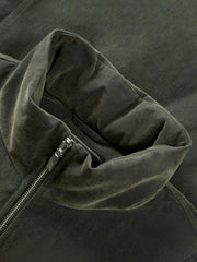 Men's Casual Vintage Jacket-Style Down Jacket