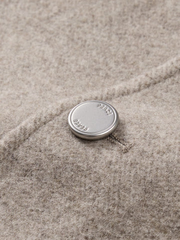 Men's Commuter Paneled Lapel Wool Coat