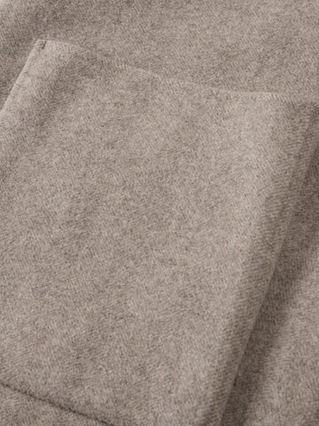 Men's Commuter Paneled Lapel Wool Coat