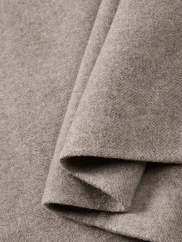 Men's Commuter Paneled Lapel Wool Coat