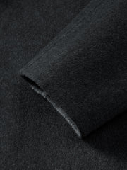 Men's Commuter Stand-Collar Wool-Blend Double-Face Coat